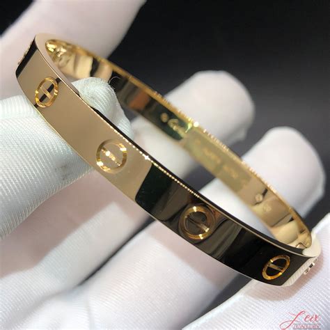 cartier love bracelet solid gold replica|cartier love bracelet serial numbers.